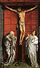 Christ on the Cross with Mary and St. John by Rogier van der Weyden